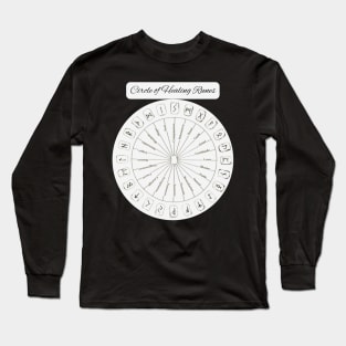 rune circle of healing Long Sleeve T-Shirt